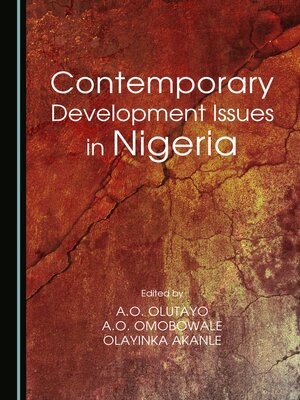 cover image of Contemporary Development Issues in Nigeria